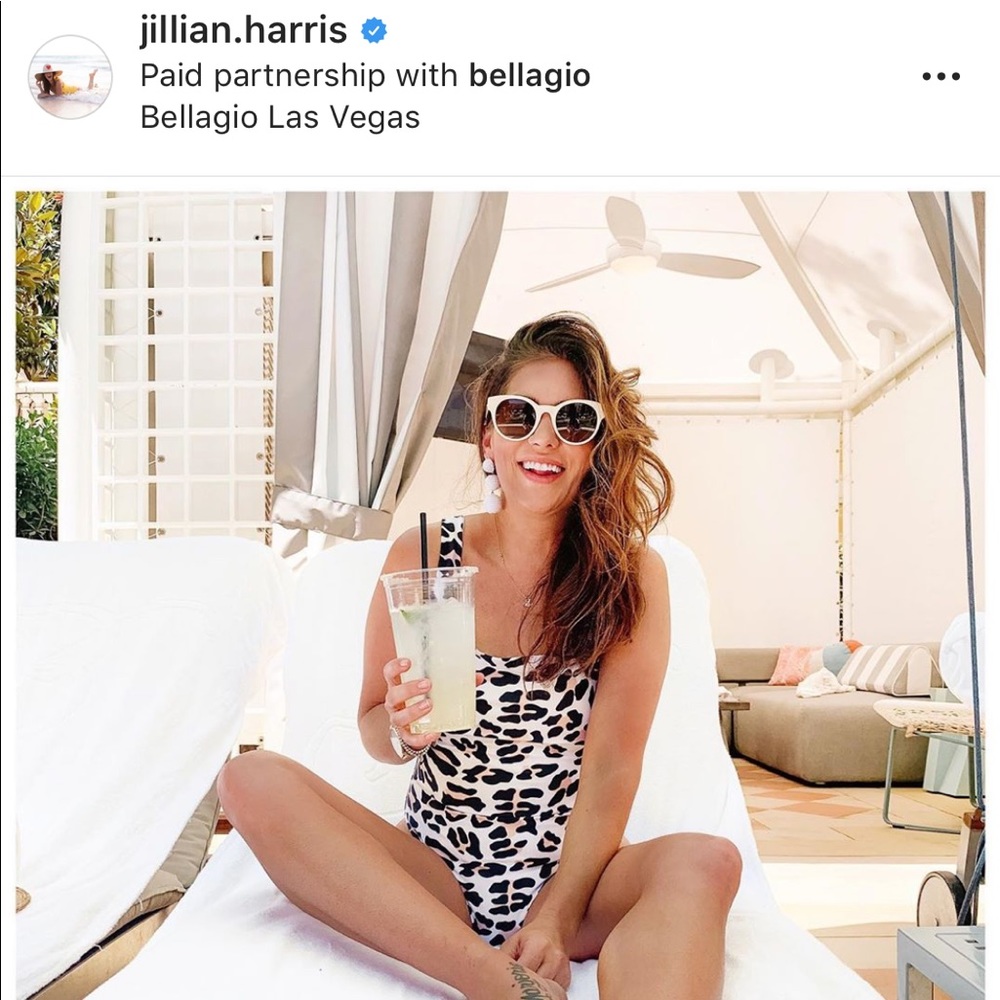 Leopard print one piece